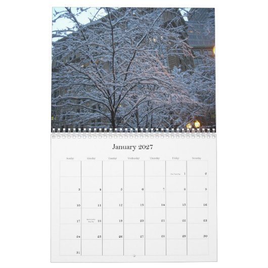 新しい眺め2009年のルースからのカレンダー カレンダー (1月 2027)