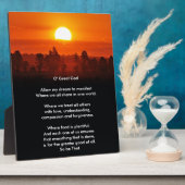 新しい祈りの言葉 フォトプラーク (側面)