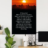 新しい祈りの言葉 ポスター (ホームオフィス)