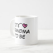 新しい祖母のためのマグがある祖母 コーヒーマグカップ (正面左)