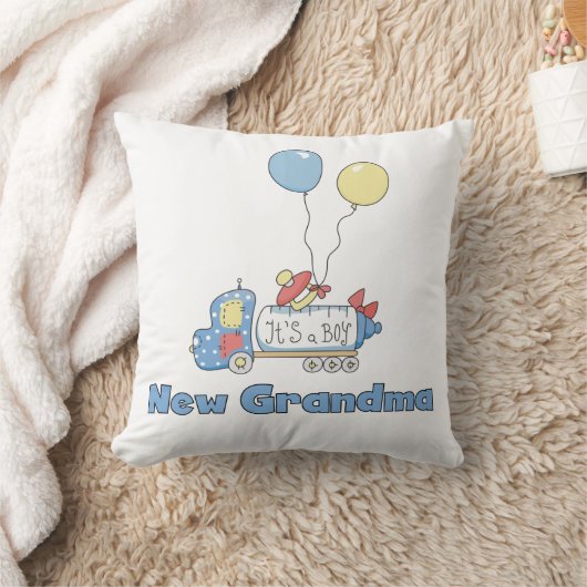 新しい祖母のトラックそれは男の子のギフトです クッション (ブランケット)