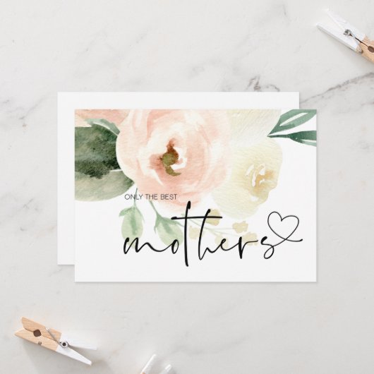 新しい祖母の妊娠がベビーの驚き カード (正面/裏面インサイチュ)