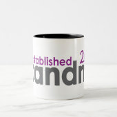 新しい祖母は2012年を確立しました ツートーンマグカップ (中央)