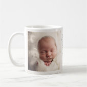 新しい祖母最高のの母親が昇進2写真 コーヒーマグカップ (左)