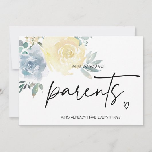 新しい祖父母の妊娠が親に明らかになる カード (正面)