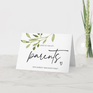 新しい祖父母の妊娠ベビーが両親に公開 カード