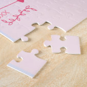 新しい祖父母 – ベビーまたは妊娠のお知らせ ジグソーパズル (側面)