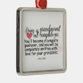 新しい祖父母 メタルオーナメント (右)