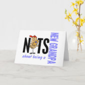 新しい祖父1の青があることについてのナット カード (黄色い花)