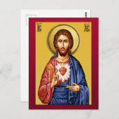 新しい神の息子イエス・キリスト ポストカード (正面/裏面)