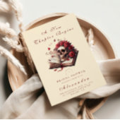 新しい章がゴシック様式のブライダルシャワーを開始 招待状