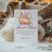 新しい章がブライダルシャワー本の狩り標識を始める 台座サイン