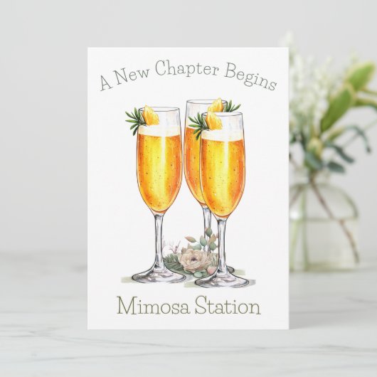 新しい章がミモサのサインを始める 招待状 (スタンド正面)