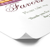 新しい章が始まるブライダルシャワーの好意 ポスター (角)