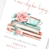 新しい章が始まるブライダルシャワー 招待状