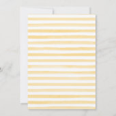 新しい章が始まる本テーマキリン赤ちゃんシャワー 招待状 (裏面)