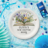 新しい章が始まる本ベビーシャワー紙プレート ペーパープレート (パーティー)