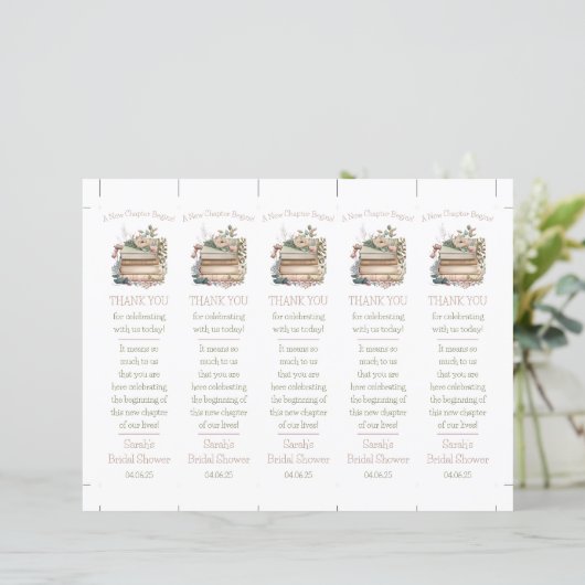 新しい章が始まる！ブックマークシャワー特典 (スタンド正面)