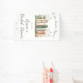 新しい章が始まる！ ブライダルシャワーのウェルカムサイン 横断幕 (インサイチュ)