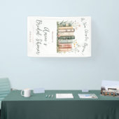 新しい章が始まる！ ブライダルシャワーのウェルカムサイン 横断幕 (トレードショー)