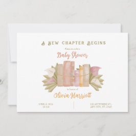 新しい章が始まる – ボホスタイル 招待状