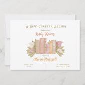 新しい章が始まる – ボホスタイル 招待状 (正面)