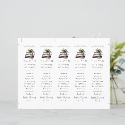 新しい章が始まる！積み重ねブックのブックマーク (スタンド正面)