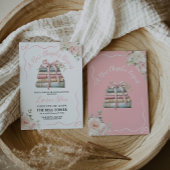 新しい章でブライダルシャワーの招待状を開く 招待状