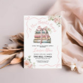 新しい章でブライダルシャワーの招待状を開く 招待状