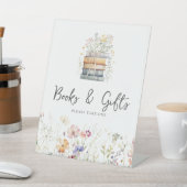 新しい章で山花の本や贈り物を始める 台座サイン (インサイチュ)