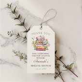 新しい章のストーリーブック ブライズシャワー 感謝の気持ちを伝える ギフトタグ