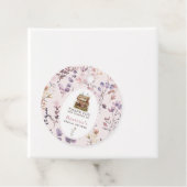 新しい章のブライダルシャワー 水彩画、野の花 フェイバータグ (インサイチュ)