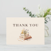 新しい章の始まり ブライダルシャワー サンキューカード (スタンド正面)