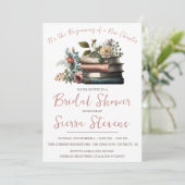 新しい章の始まり ブライダルシャワー 招待状 (スタンド正面)