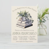 新しい章の始まり、ブライダルシャワー 招待状 (スタンド正面)