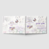 新しい章の始まり ブランシュ ゲストブック ベビーシャワー (全面)