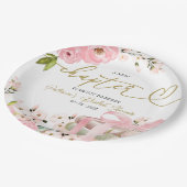 新しい章の本 ブライダルシャワー ペーパープレート (アングル)
