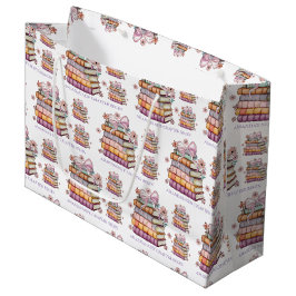 新しい章の絵本 ブライダルシャワー ラージペーパーバッグ