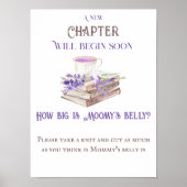 新しい章ストーリーブックどのように赤ちゃんシャワーのゲーム ポスター (正面)