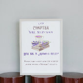 新しい章ストーリーブックどのように赤ちゃんシャワーのゲーム ポスター