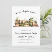 新しい章書籍隠退パーティー 招待状 (スタンド正面)