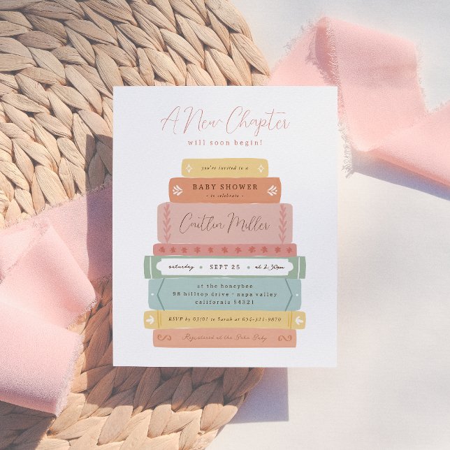 新しい章 |かわいいストーリーブックバジェット赤ちゃんシャワー (クリエイターアップロード済み)