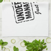 新しい管理たった今結婚しましたの台所タオルの下 キッチンタオル (折り畳み)