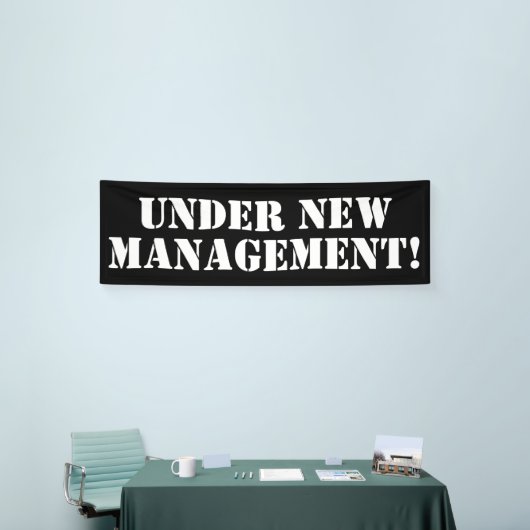 新しい管理バナー 横断幕 (トレードショー)