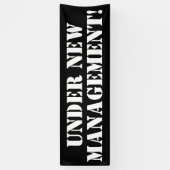 新しい管理バナー 横断幕 (縦)