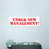 新しい管理バナー 横断幕 (トレードショー)