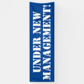 新しい管理バナー 横断幕 (縦)