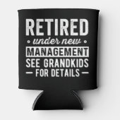 新しい管退職した理の下で， 「グランドキッズ」を参照 缶クーラー (正面)