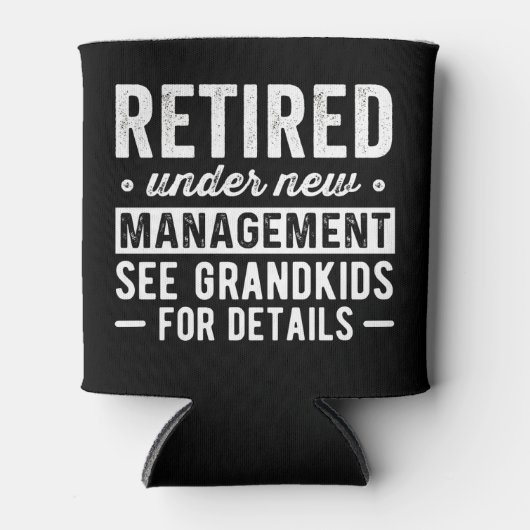 新しい管退職した理の下で， 「グランドキッズ」を参照 缶クーラー (正面)