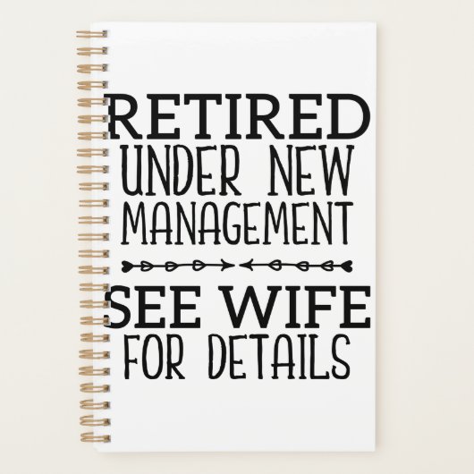 新しい管退職した理下で妻を参照詳細 プランナー手帳 (正面)